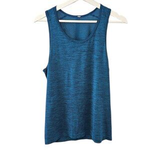 Lululemon Mens Metal Vent Sleeveless Tank, Blue, Lightweight, Size Small